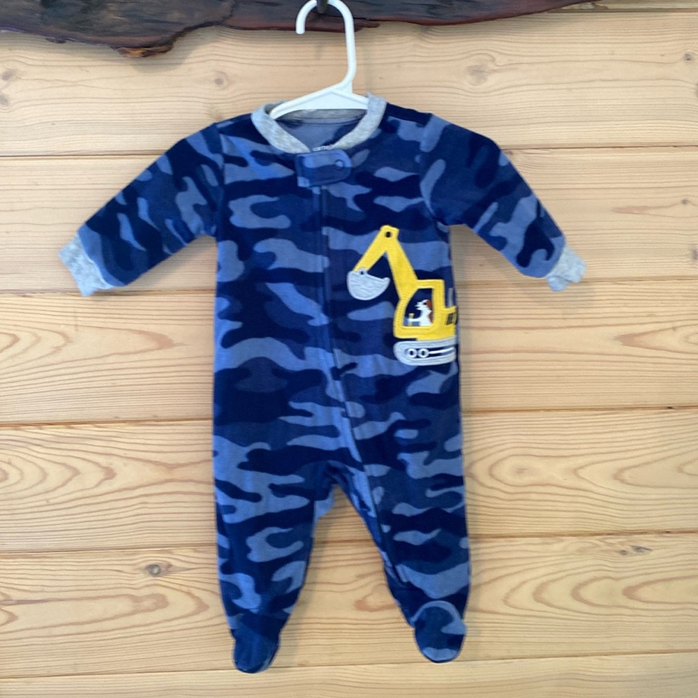 Carters digger sleepers size 3 months